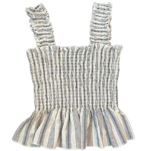 Blue & White Tank Top Size 2 XS